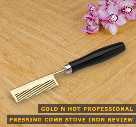 Feaatured Image of Gold N Hot Professional Pressing Comb Stove Iron